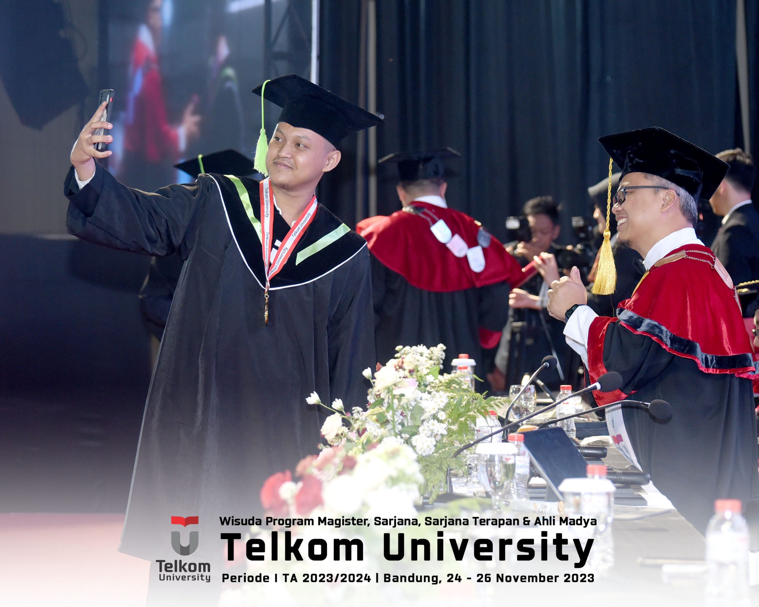 Wisuda Telkom University Fit D Teknik Telekomunikasi Kampus Jakarta Rektor