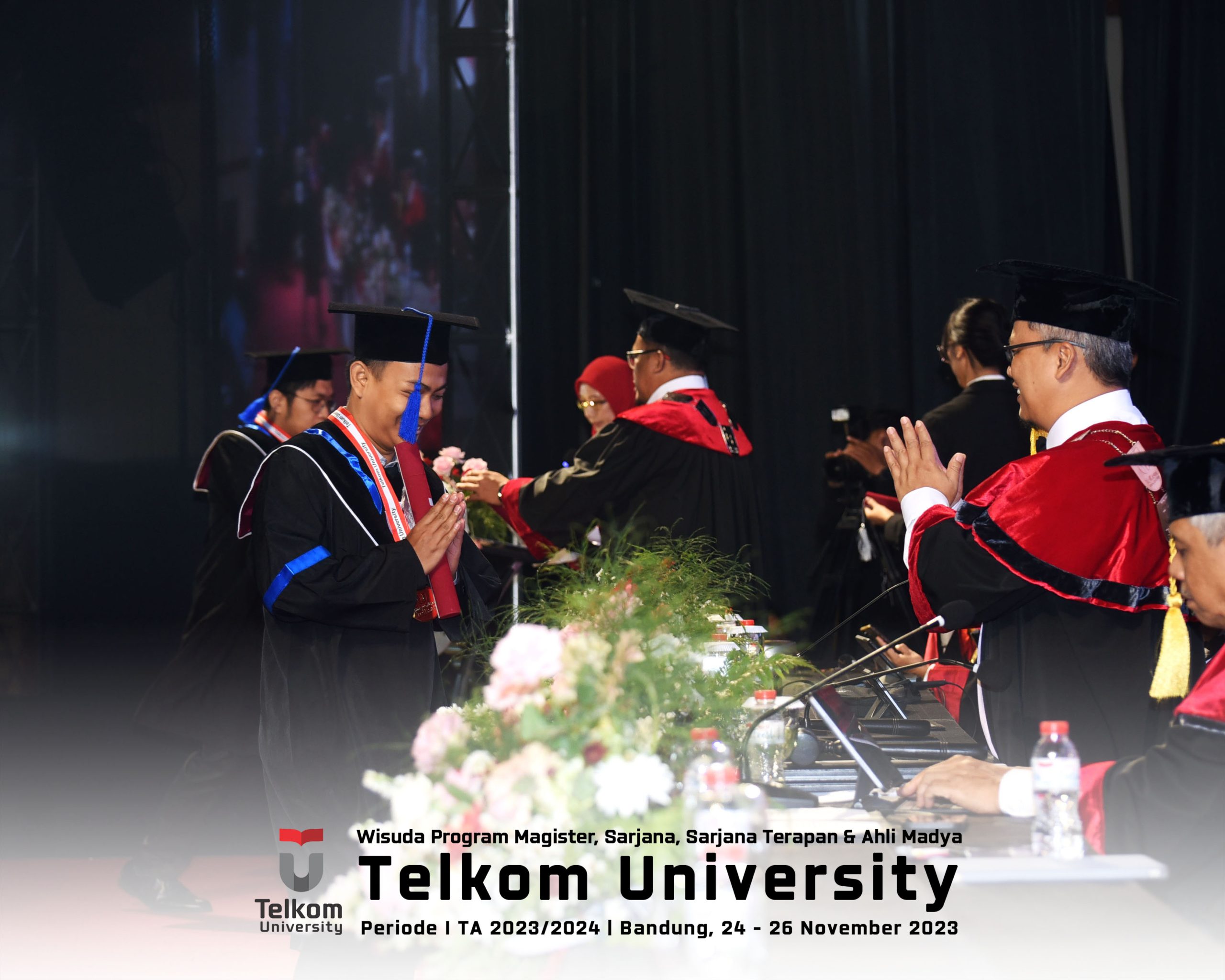 Wisuda Telkom University Fte S Teknik Telekomunikasi Rektor Telkom University